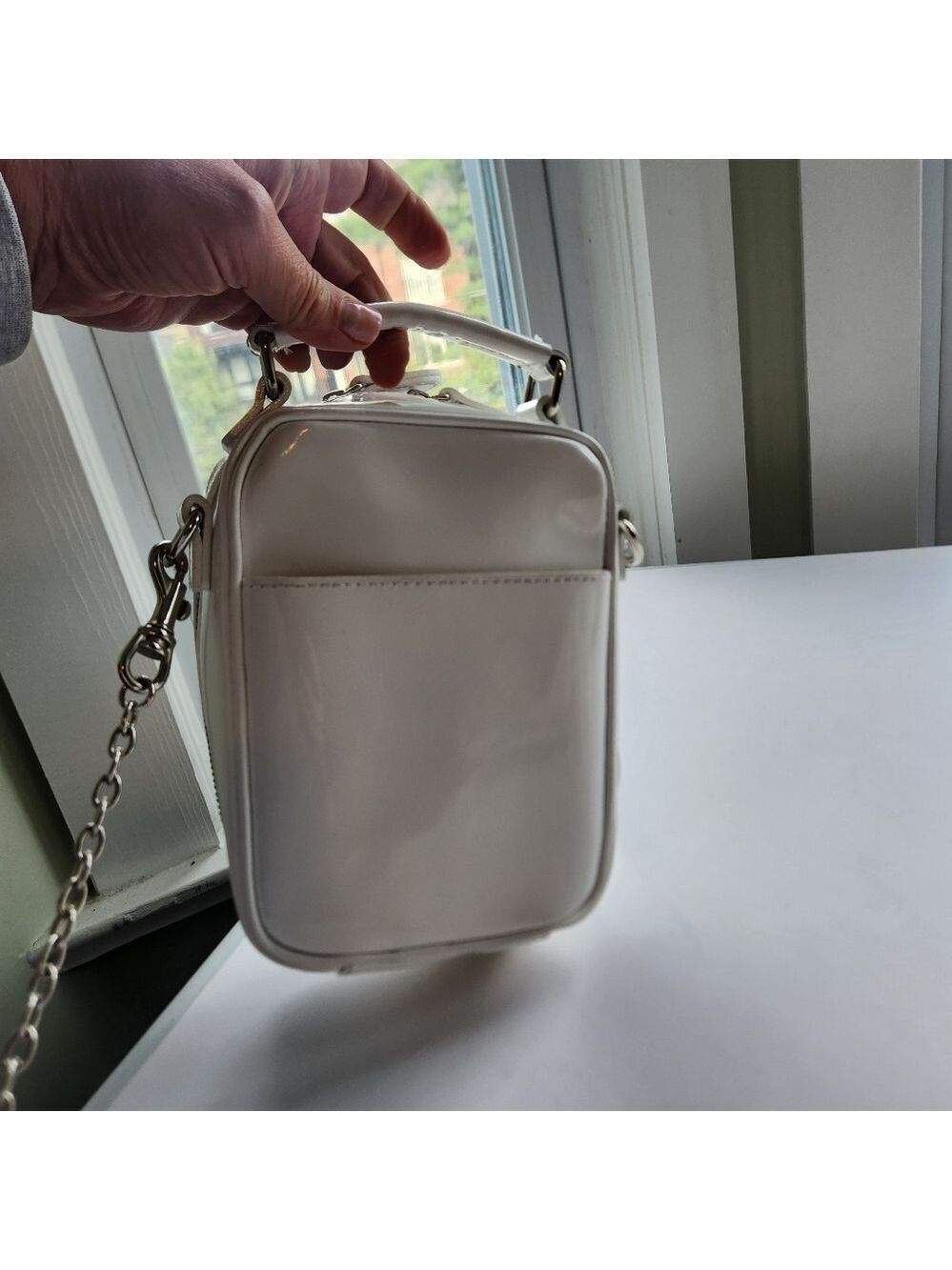 Junya Watanabe white patent leather bag BNWOT - Picture 14 of 14